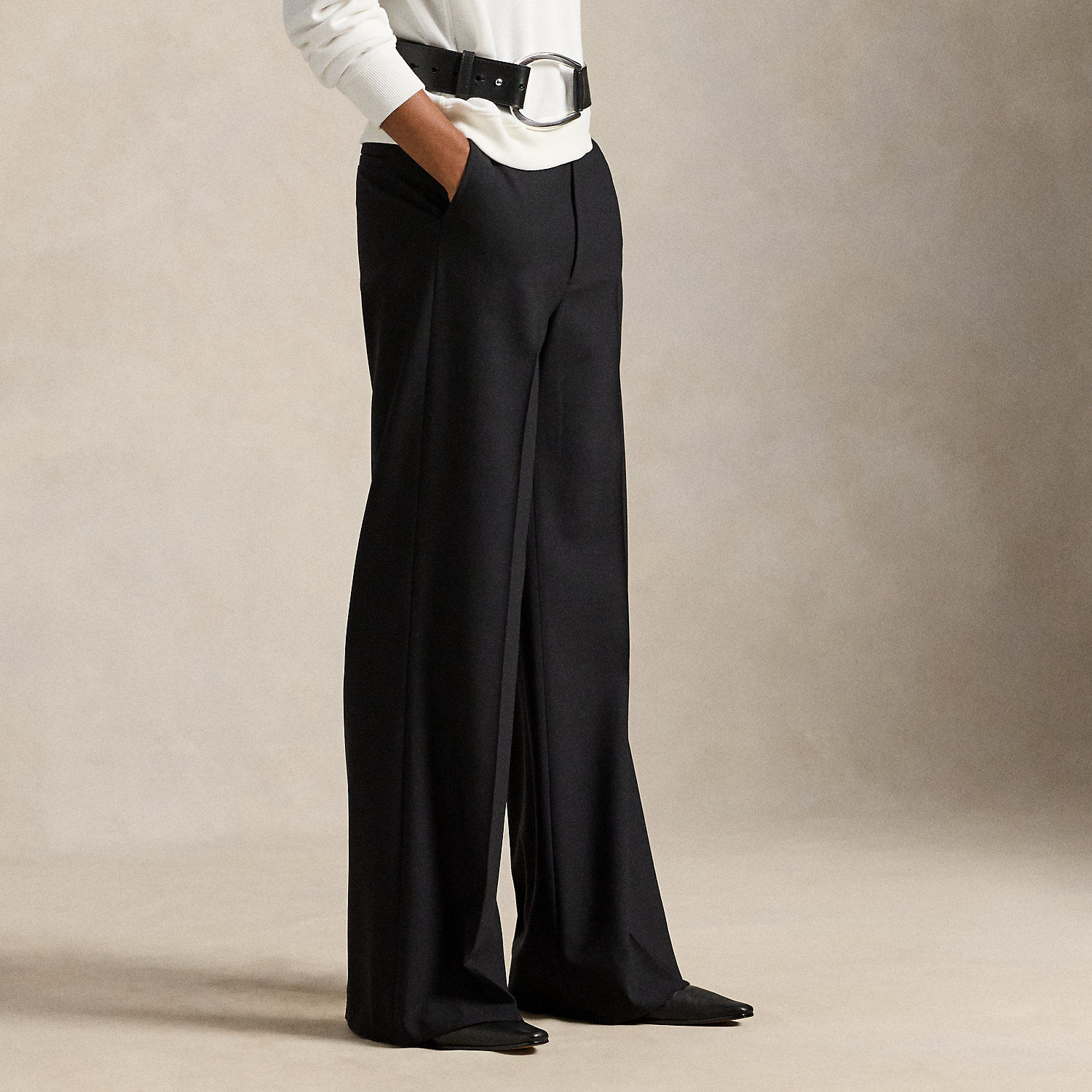 Stretch-Wool Beaton Trouser