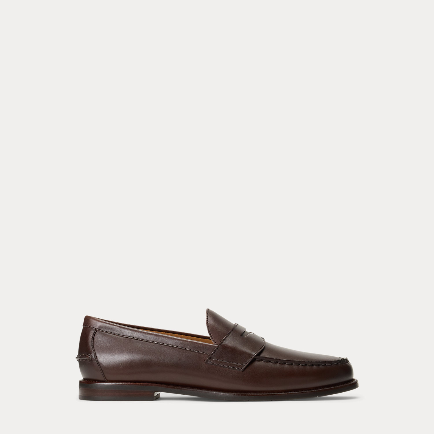 Alston Burnished Leather Penny Loafer