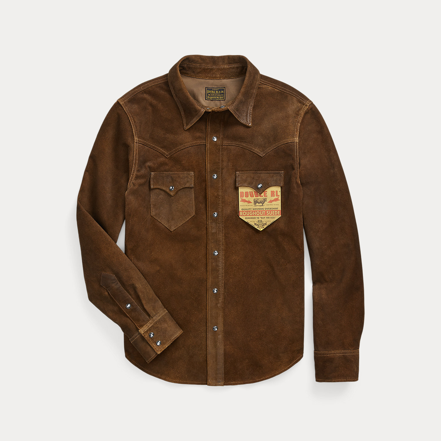 Roughout Suede Western Shirt Jacket