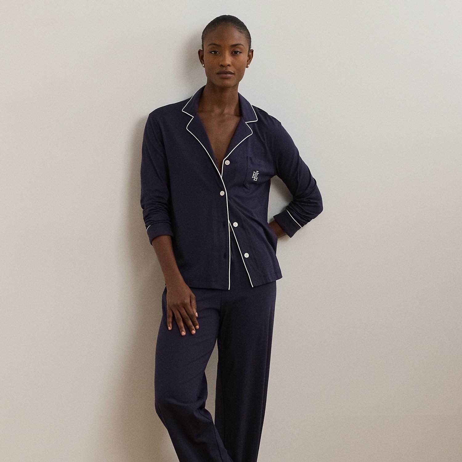 Cotton Modal Sleep Set by Lauren Ralph Lauren