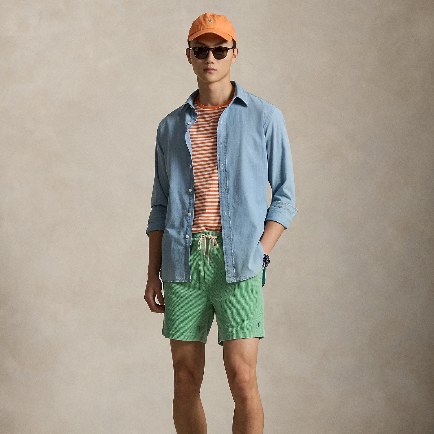 15 cm Polo Prepster Corduroy Shorts by Polo Ralph Lauren
