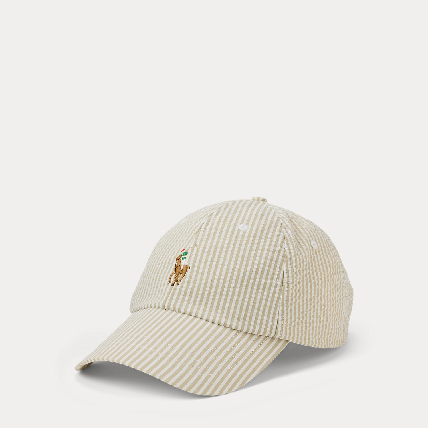 Seersucker Ball Cap