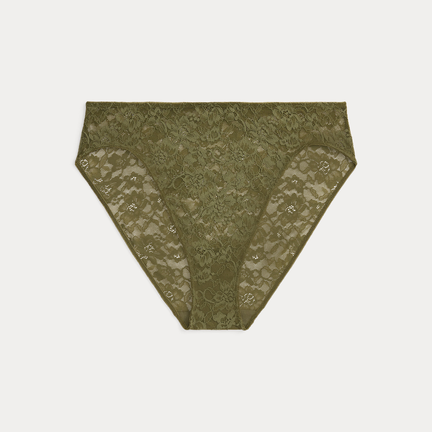 Lace High-Rise Brief