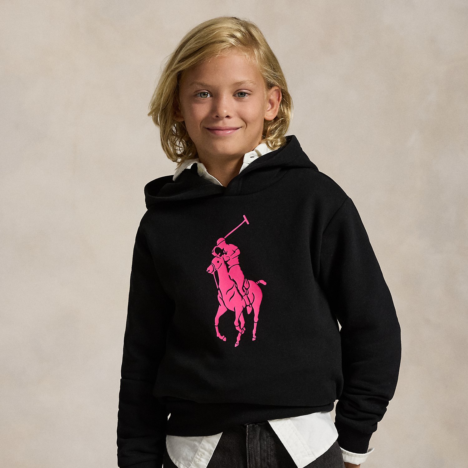 Pink Pony Fleece Hoodie
