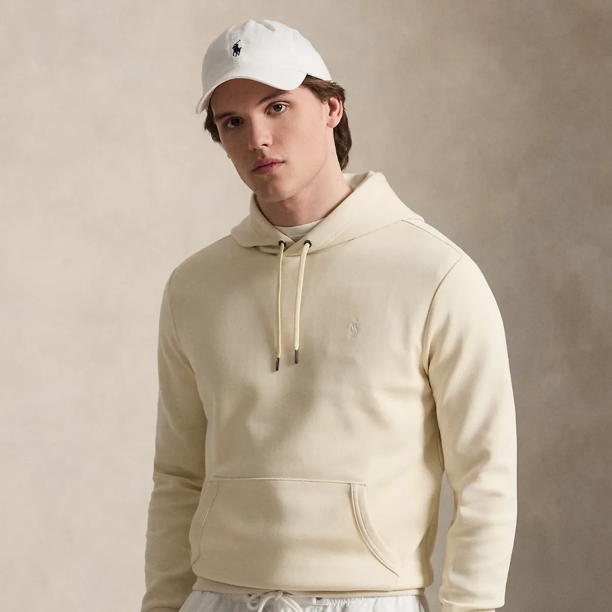 Double-Knit Hoodie by Polo Ralph Lauren