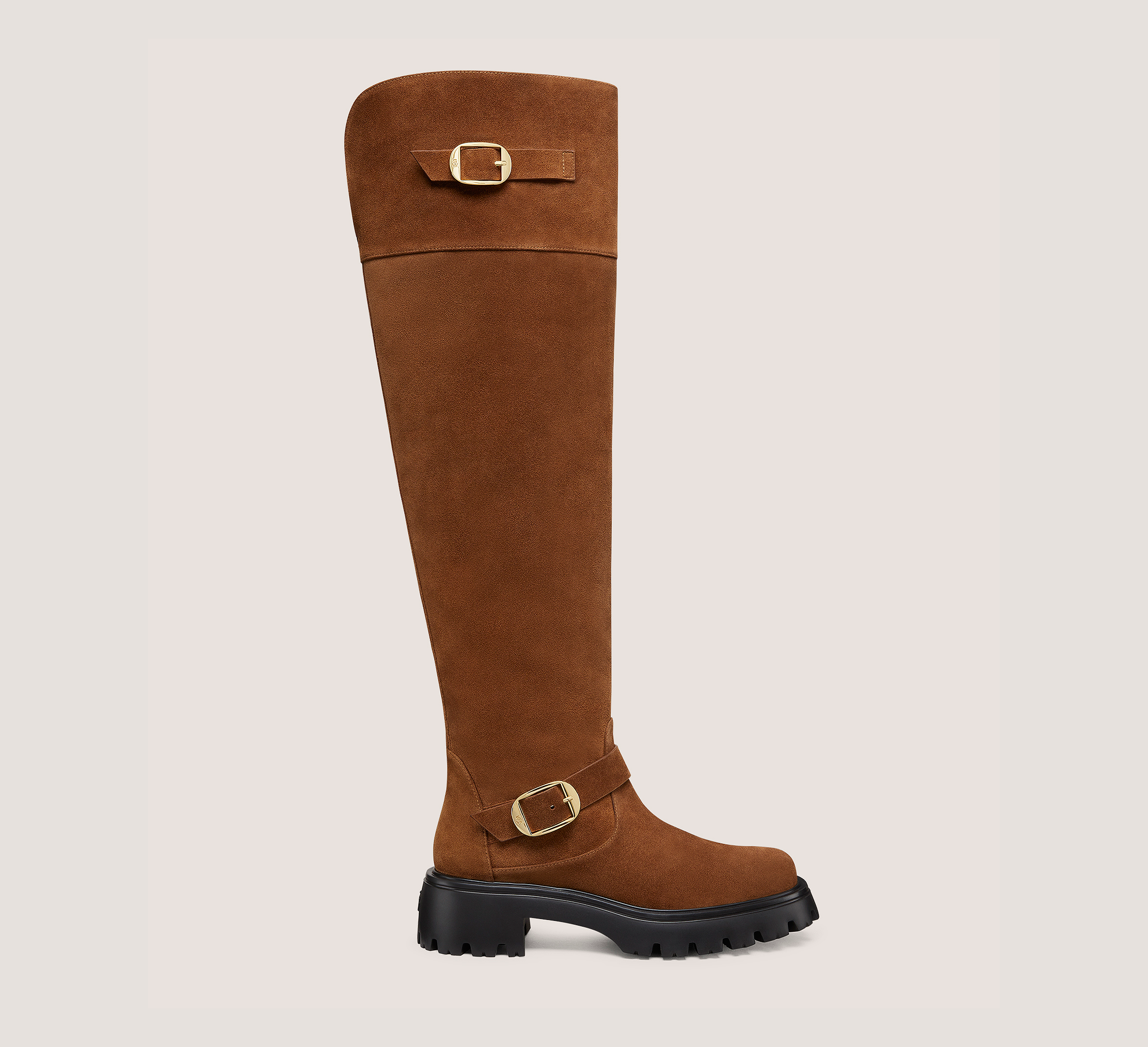 Emerson Moto Tall Boot, Coffee Brown Sport Suede, Size: 8.5 Medium
