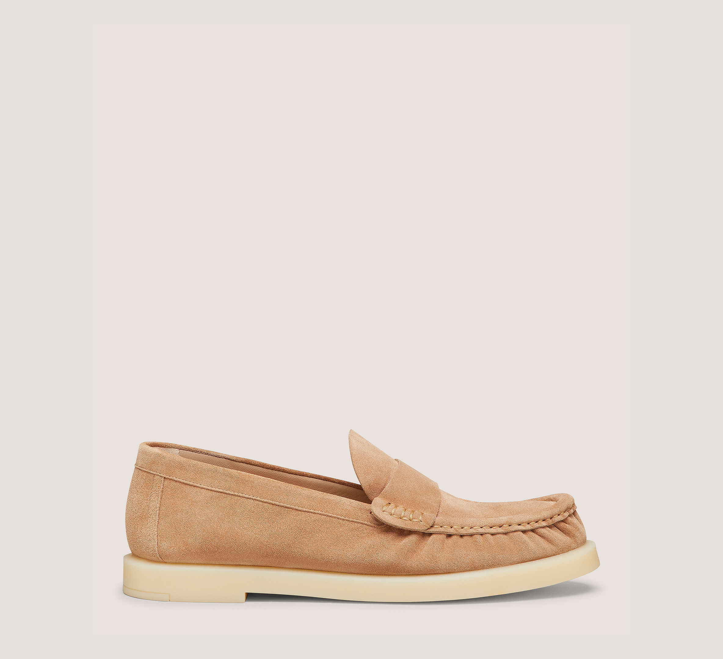 Blake Loafer, Camel & Cream Sport Suede, Size: 8.5 Medium