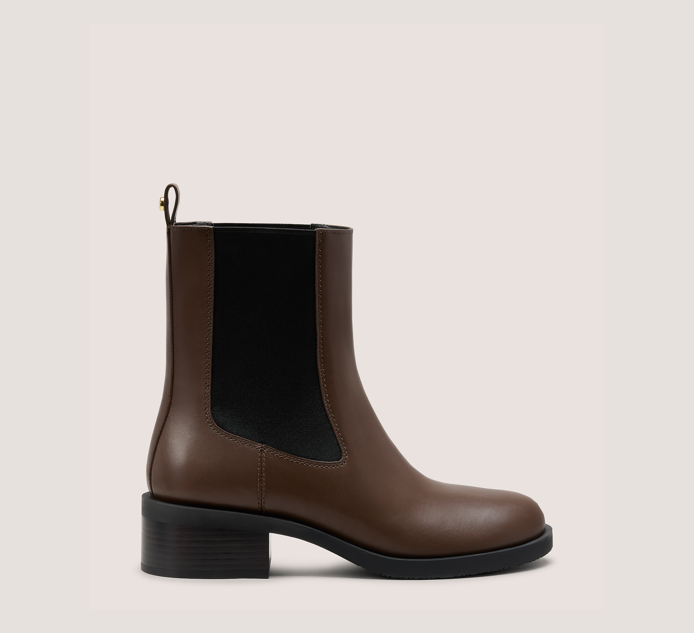 Sully Chelsea Bootie, Espresso Smooth Leather, Size: 7 Medium