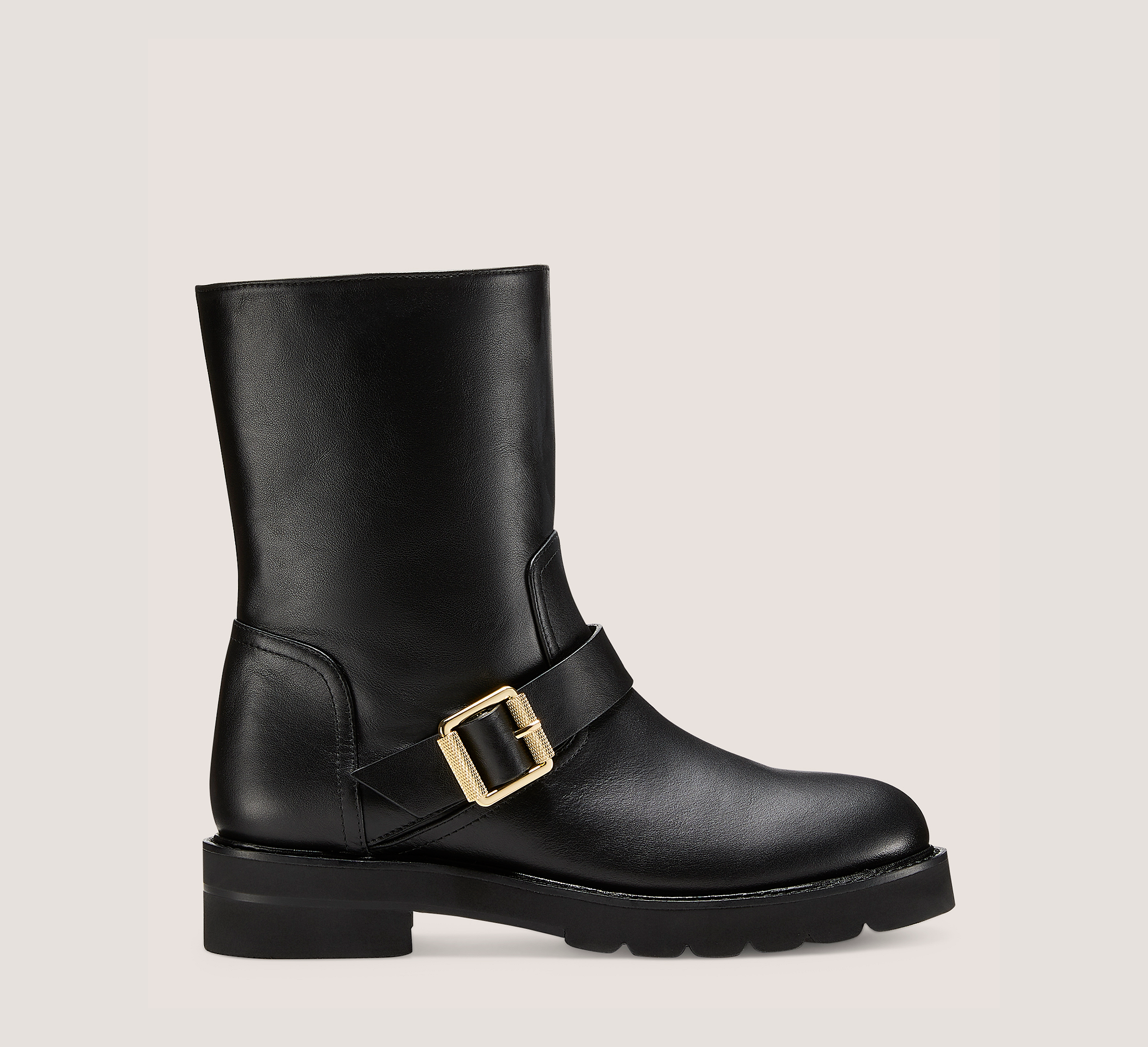 Ryder Lift Bootie, Black Leather, Size: 5.5 Narrow