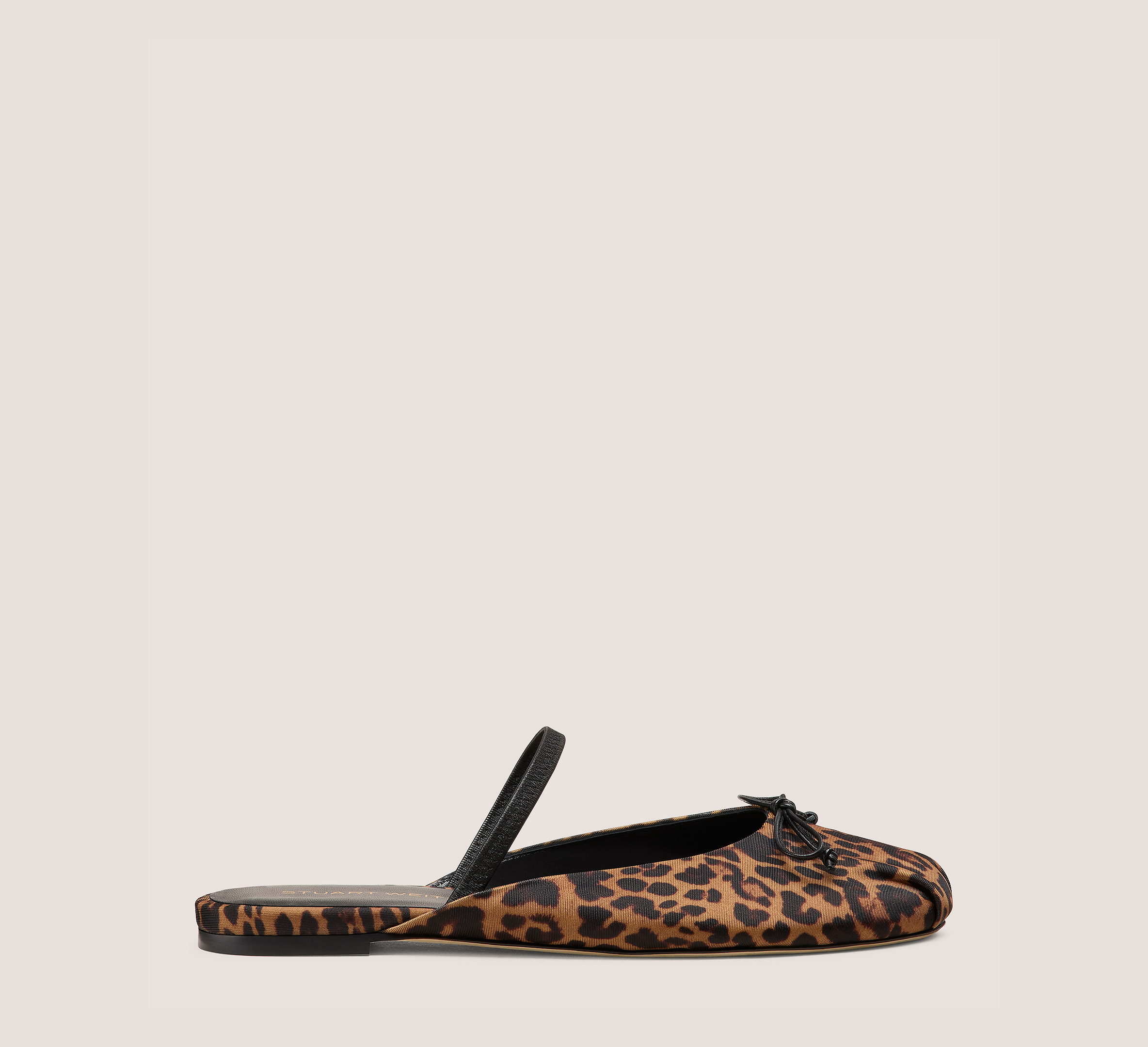 Prima Bow Ballet Mule, Cheetah Leopard Nylon, Size: 9 Medium