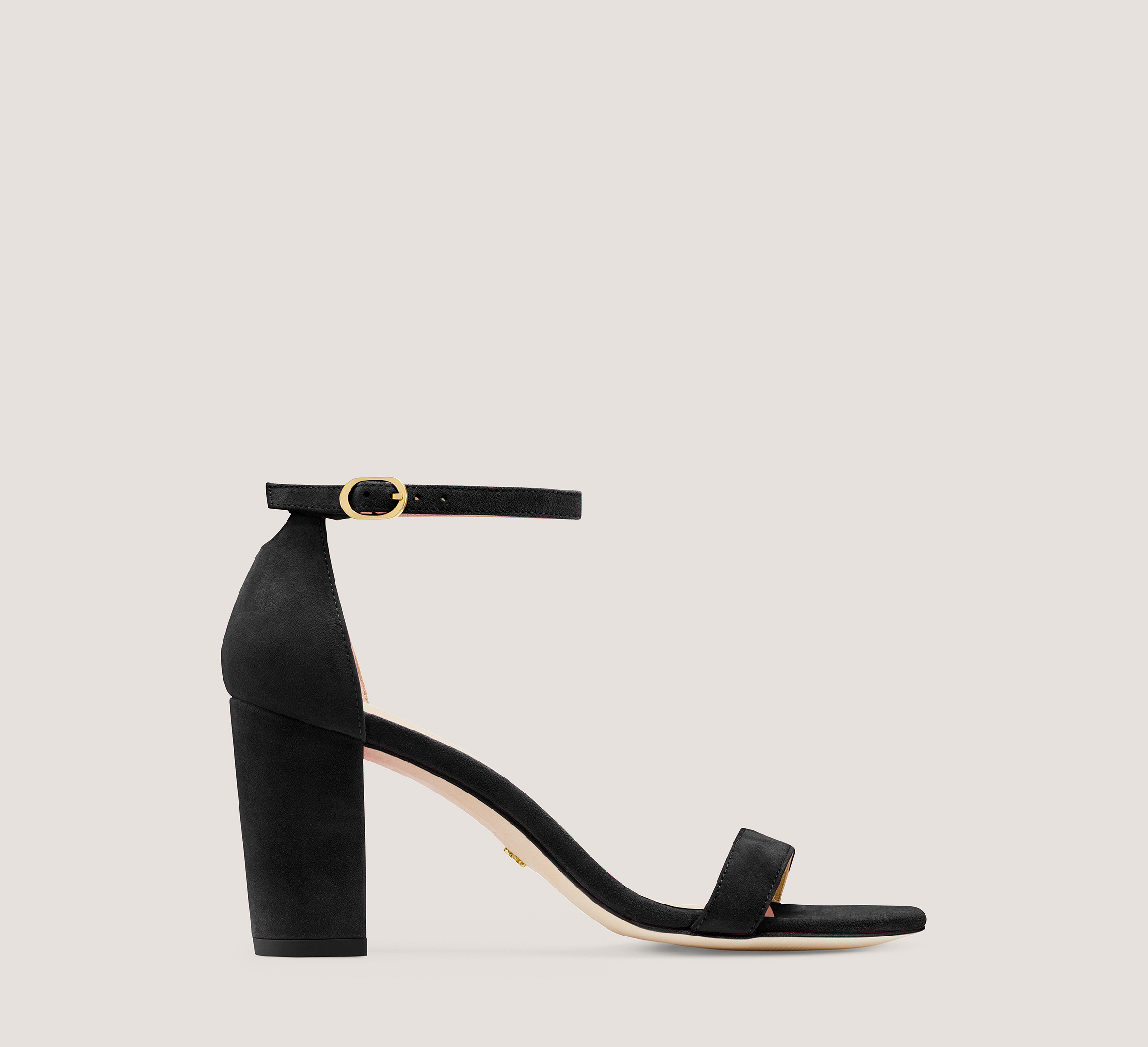 Nearlynude, Black Suede, Size: 10 Medium