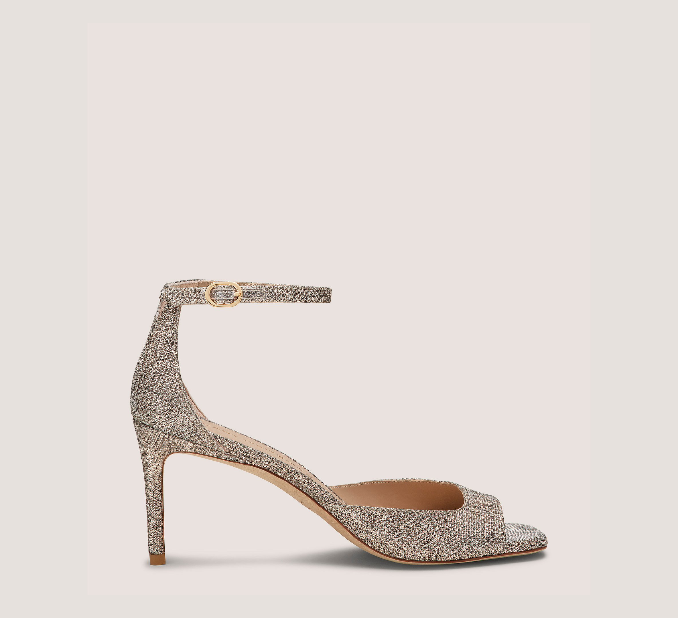 Nudistia 75 Sandal, Poudre New Noir, Size: 7.5 Medium