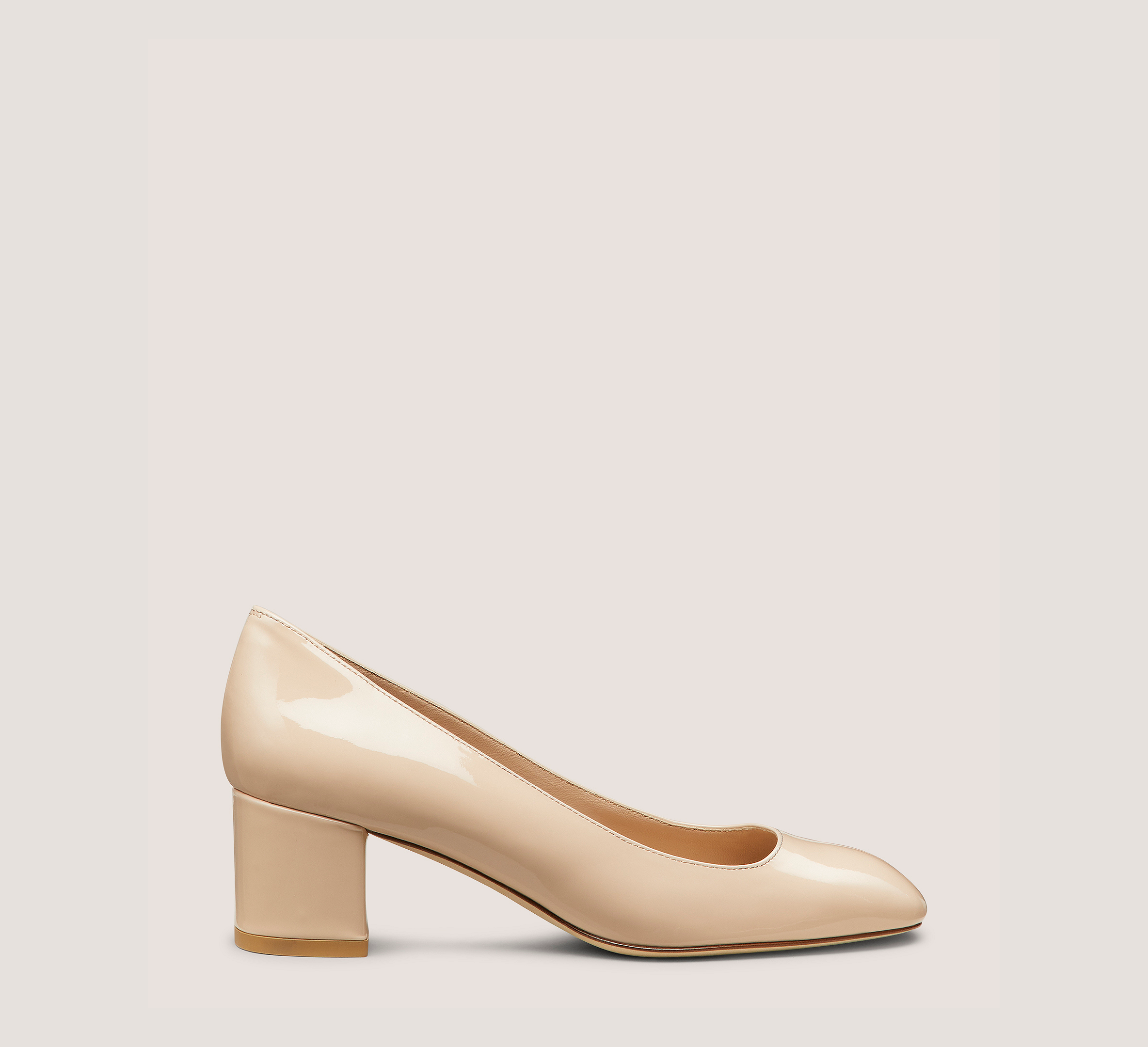 Maeve 50, Barely Beige Patent Leather, Size: 6.5 Narrow