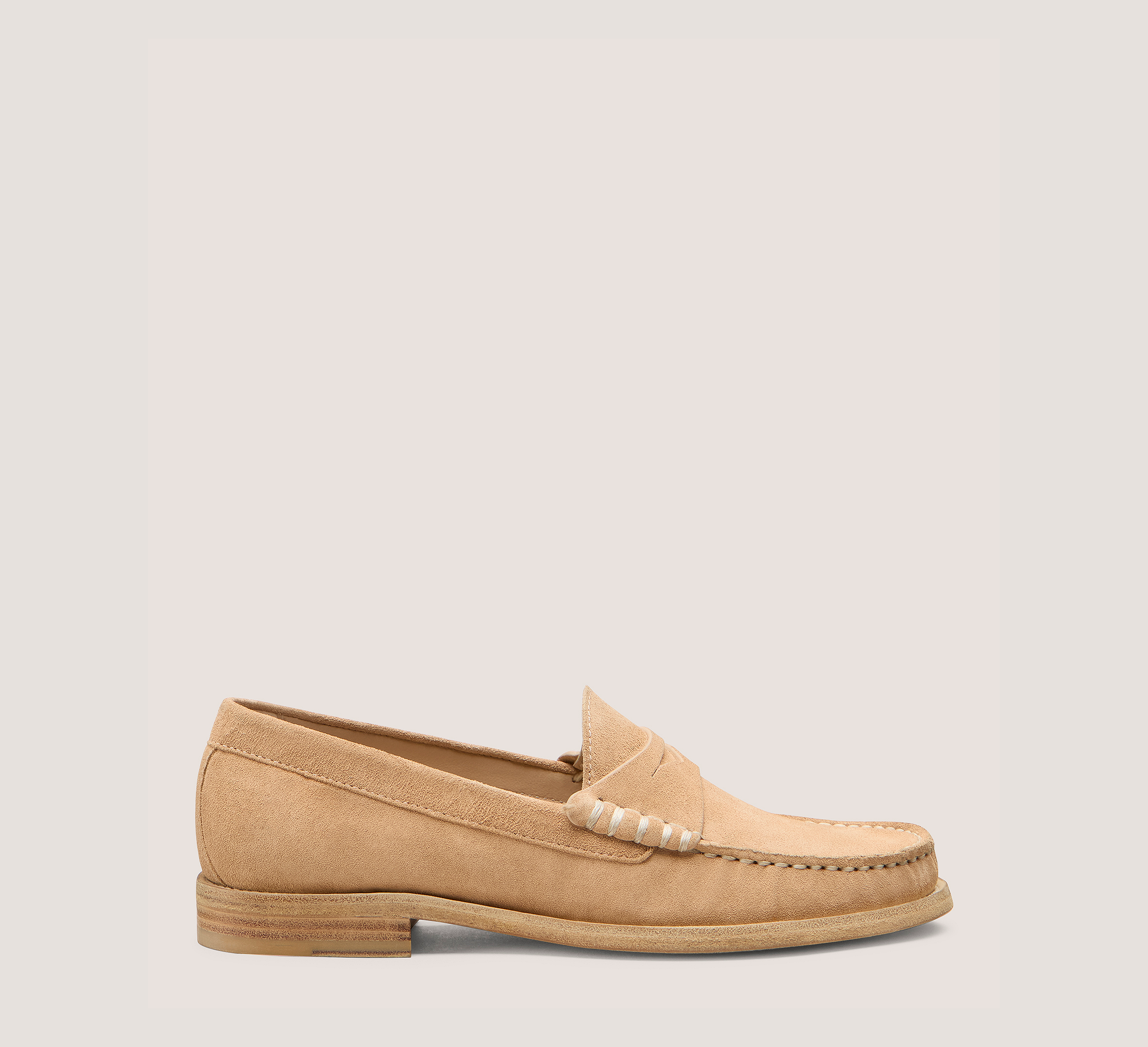 Lottie Loafer, Adobe Beige Sport Suede, Size: 9 Medium