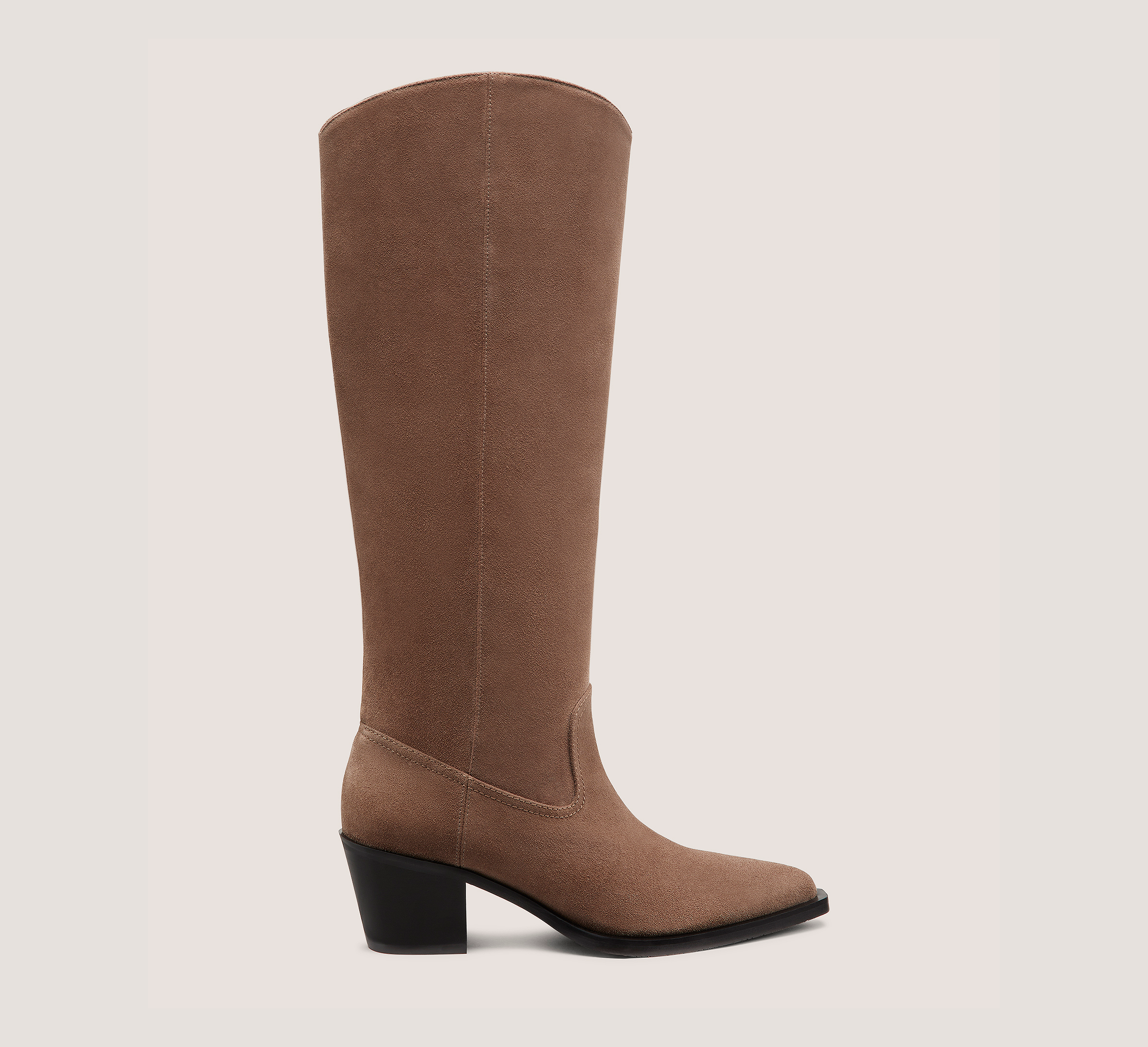 Tate Boot, Taupe & Black Sport Suede, Size: 7 Medium
