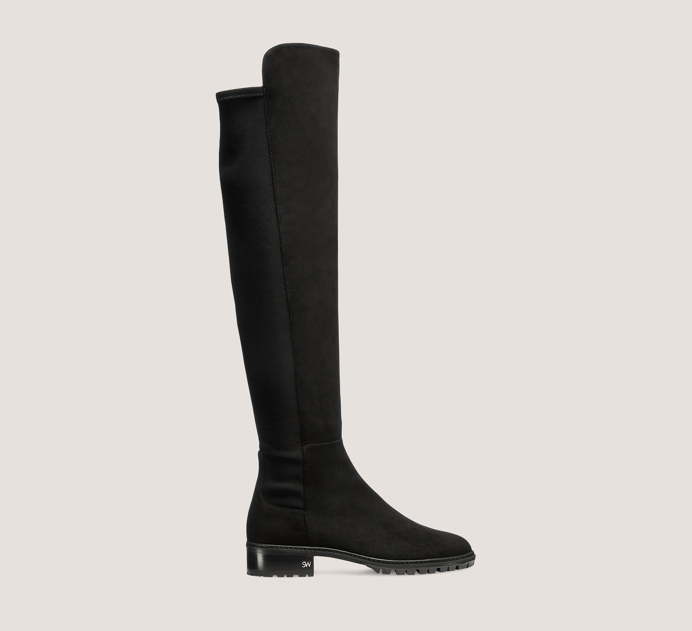 City Boot, Black Suede, Size: 11.5 Medium