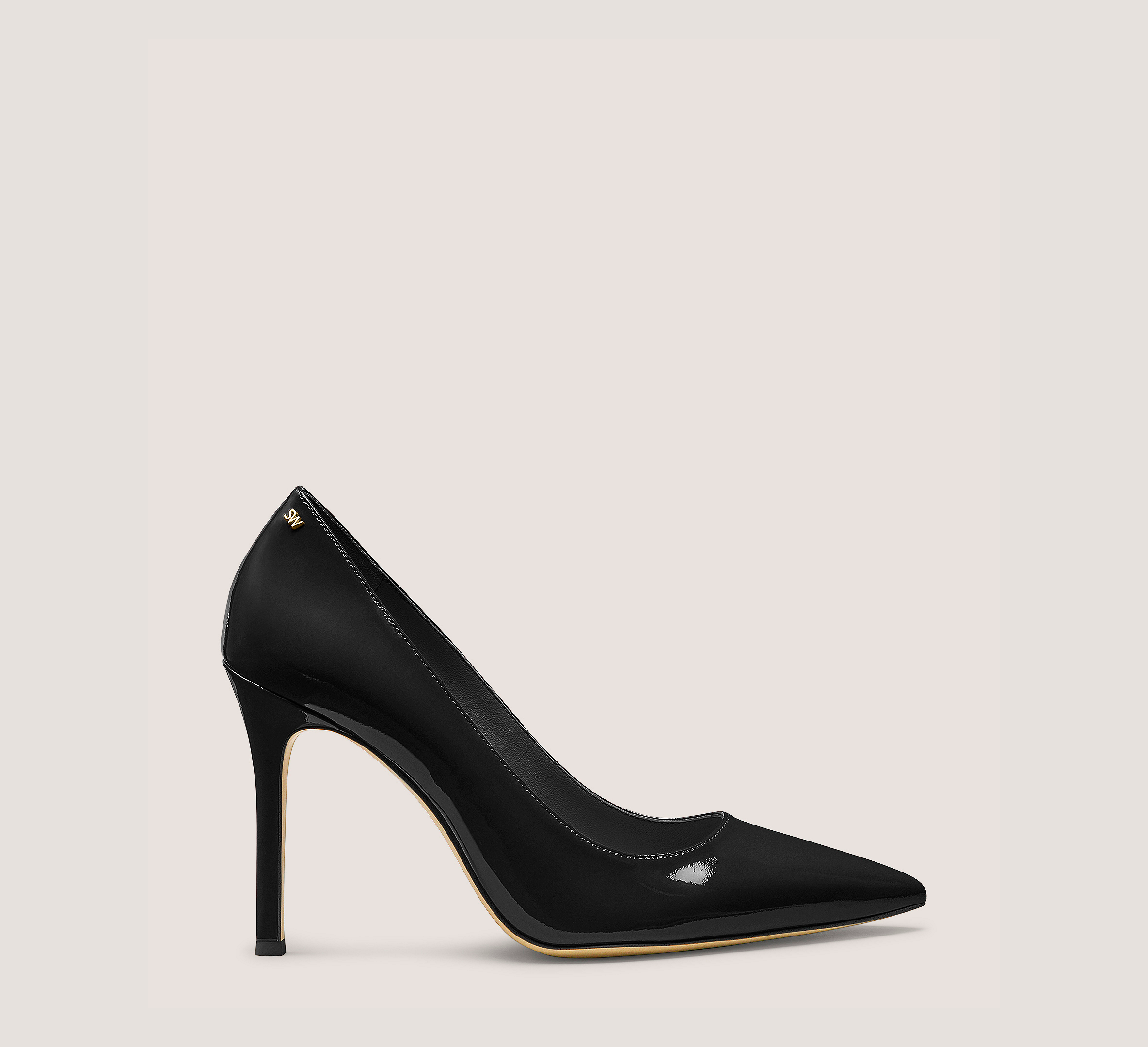Jones Pump 95, Black Patent Leather, Size: 9.5 Medium
