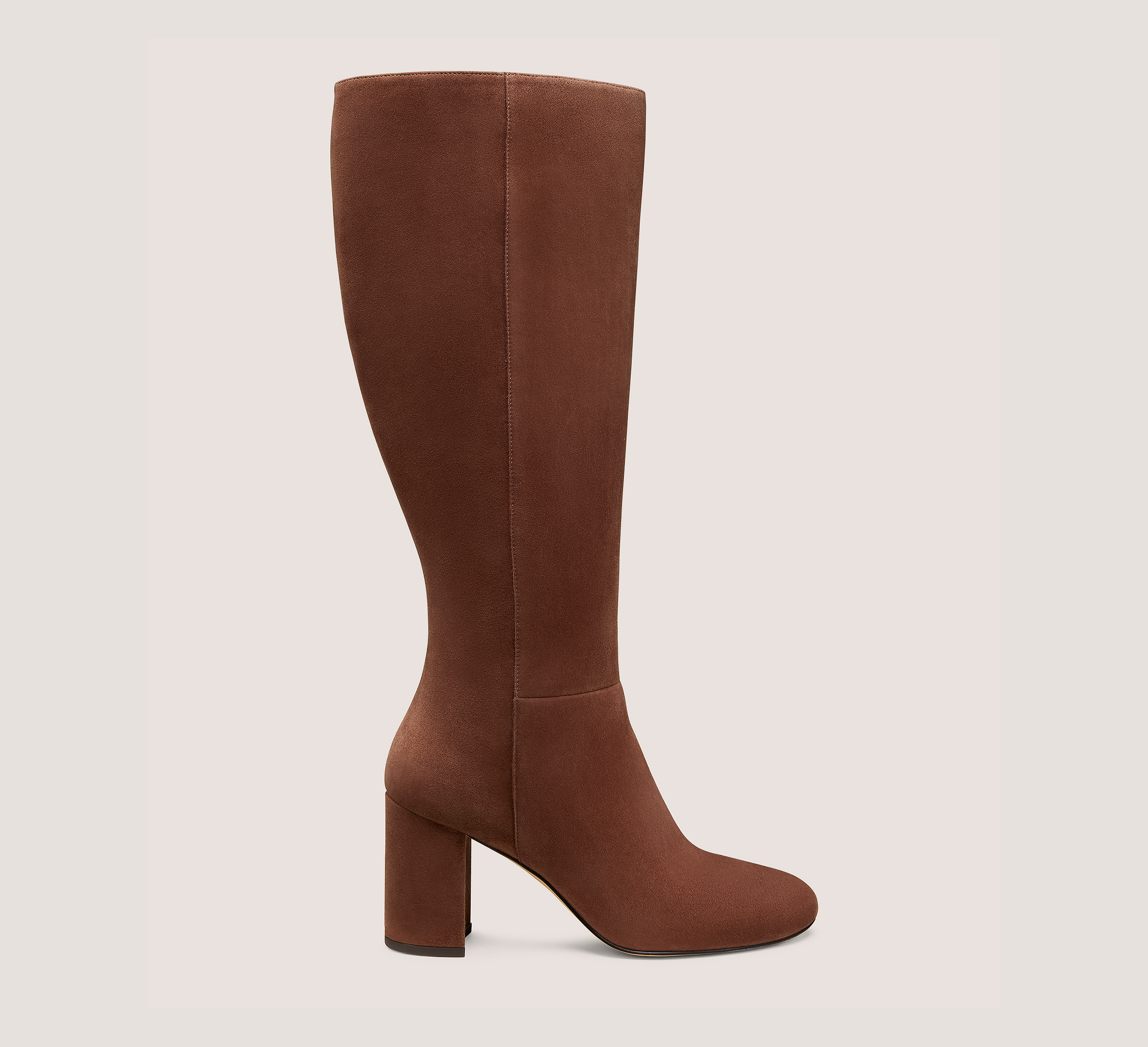 Wynn Zip Boot 75, Chocolate Brown Suede, Size: 6 Medium