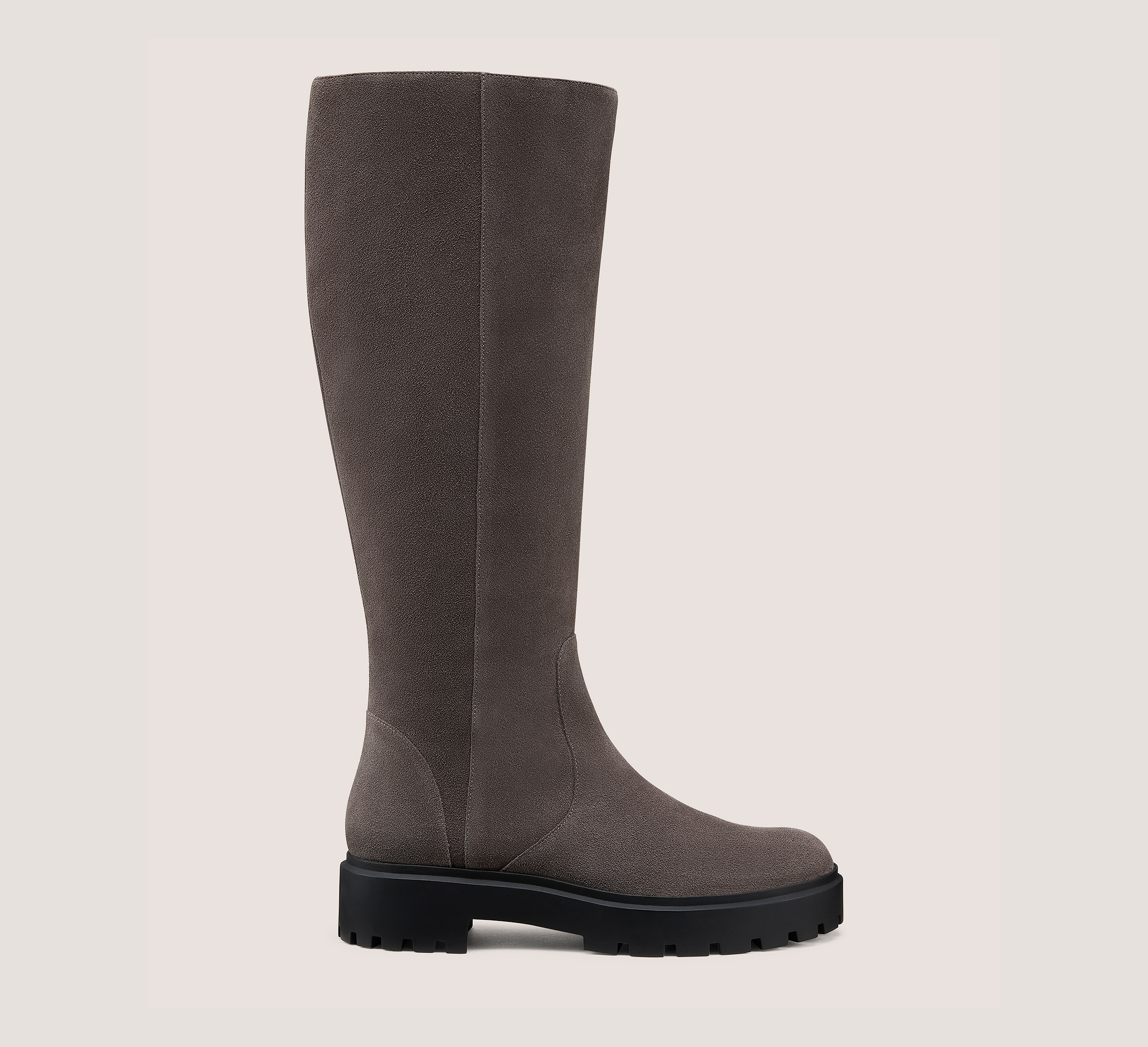 Myla Zip Boot, Graphite Gray Sport Suede, Size: 11 Medium