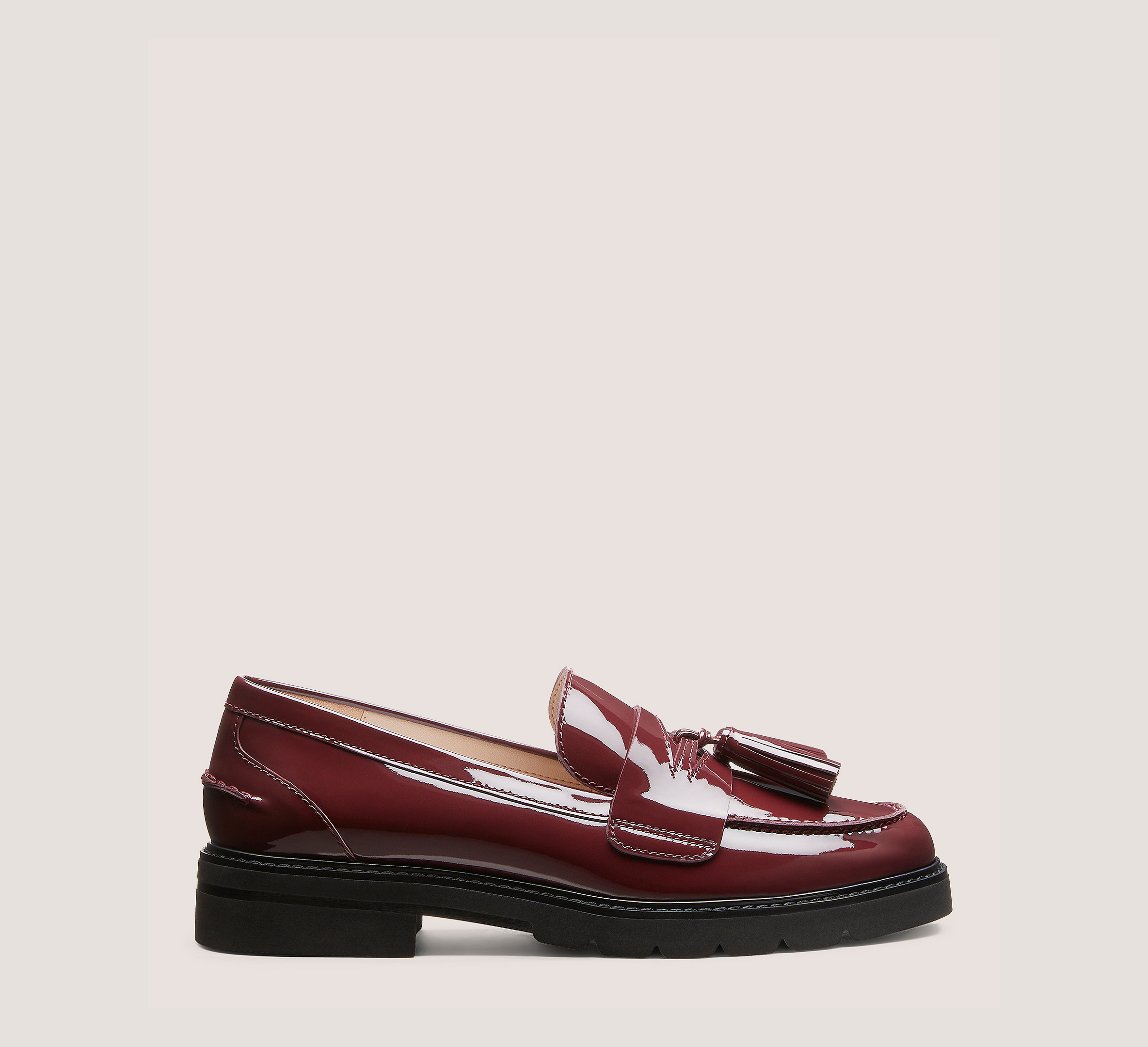 Adrina Loafer, Cabernet Patent Leather, Size: 6.5 Medium