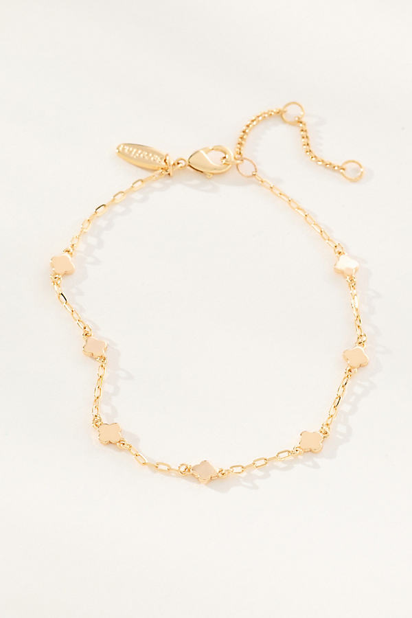 Clover Chain Wrap Bracelet