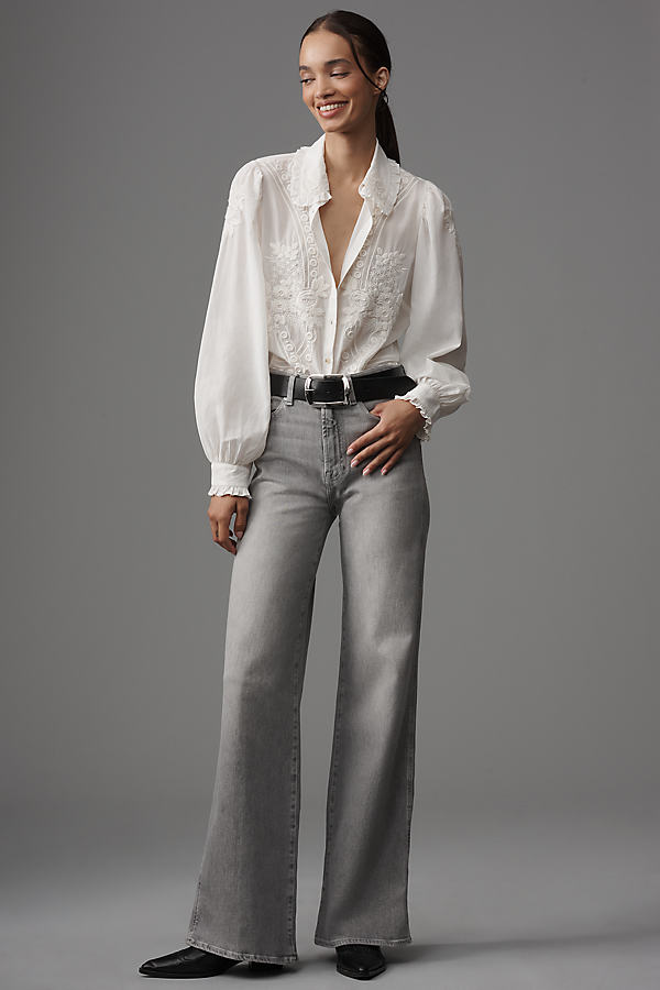 Lotta Mid-Rise Wide-Leg Jeans