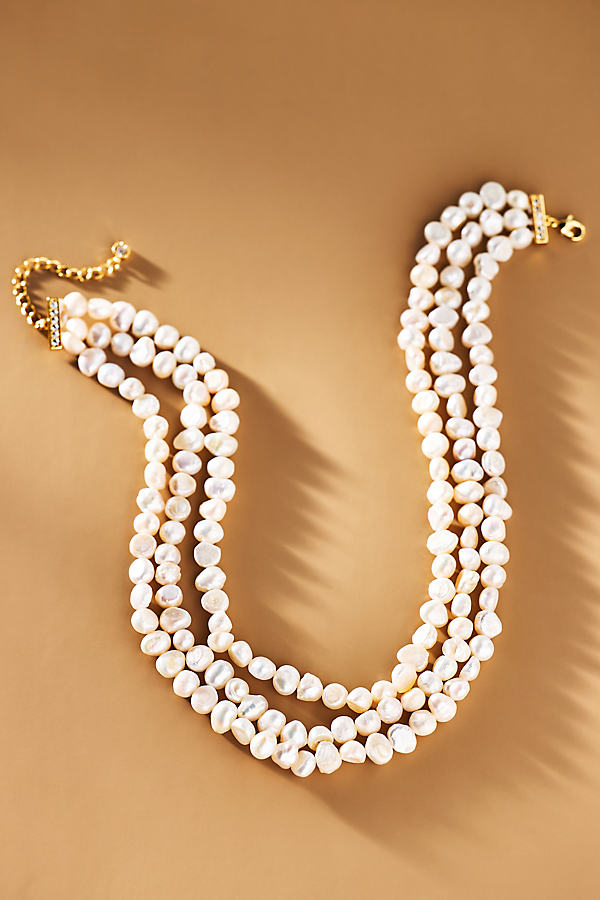Ocean Freshwater Pearl Choker Necklace