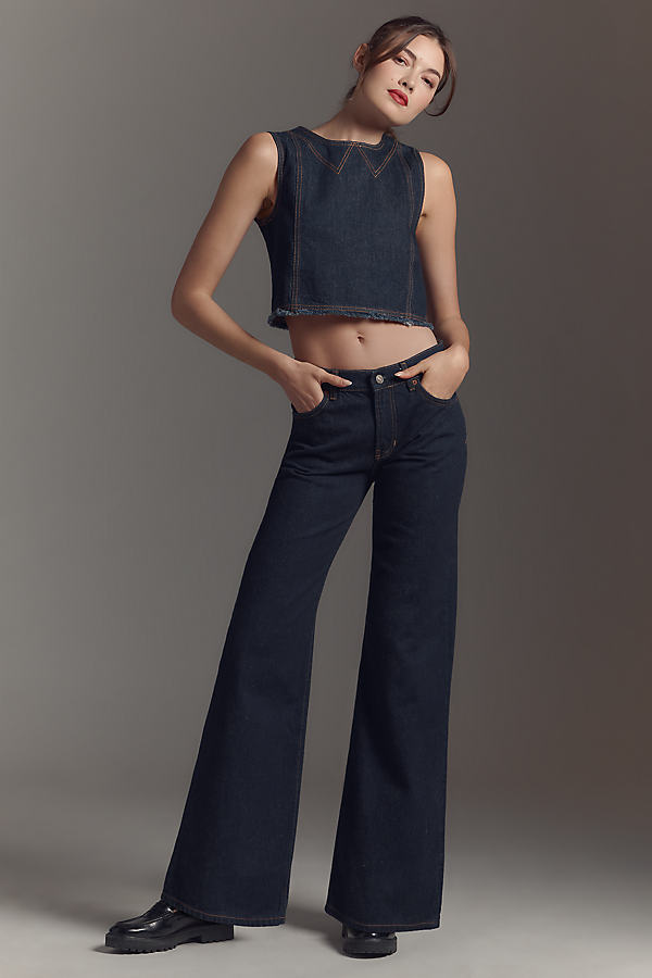 Cary Low-Rise Slouchy Wide-Leg Jeans