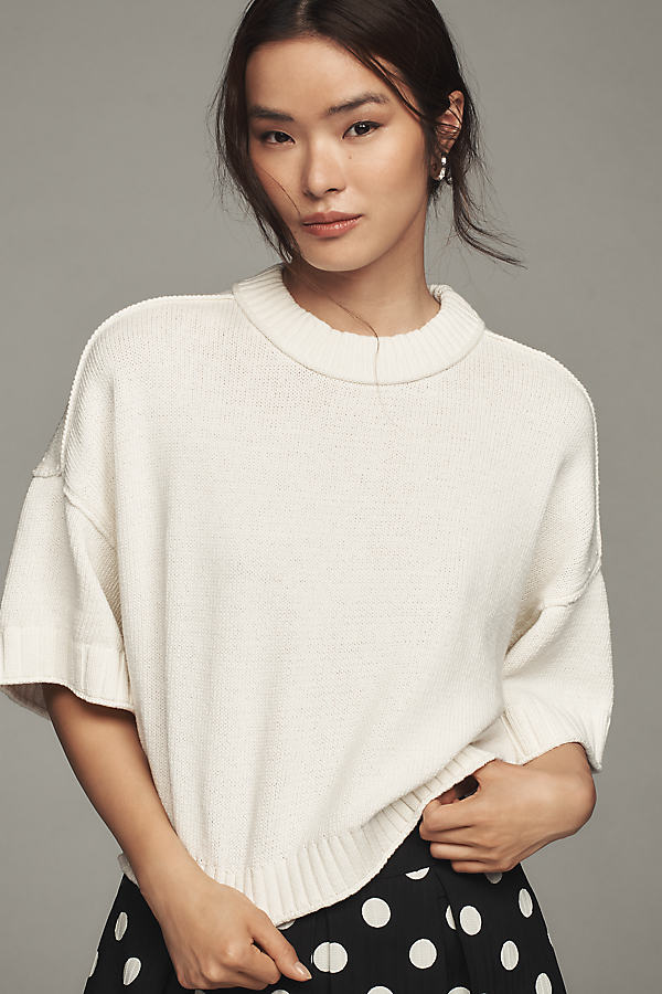 The Goldie Cotton Crew-Neck Sweater