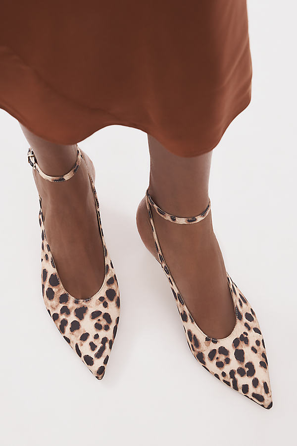Ankle-Wrap Kitten Heels
