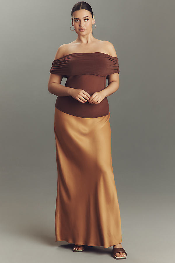 Plus Fred Off-Shoulder Top