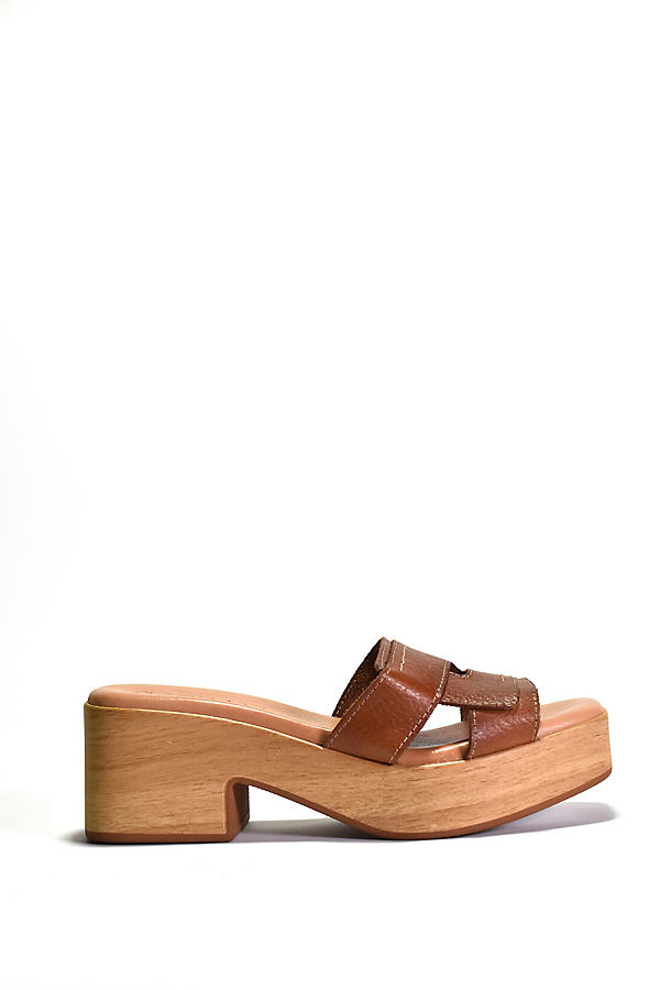 Marley-2 Wood-Bottom Heels by Cordani