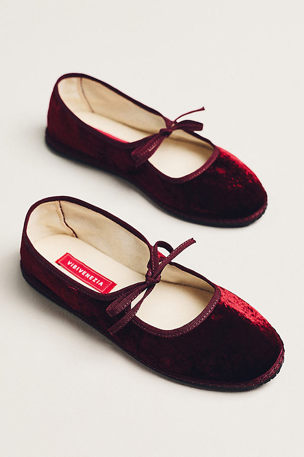 Brigitte Bow-Tie Mary Jane Flats