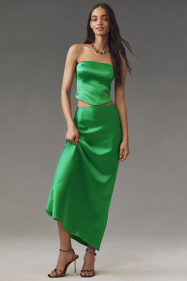Evie Strapless Satin Set by Mare Mare