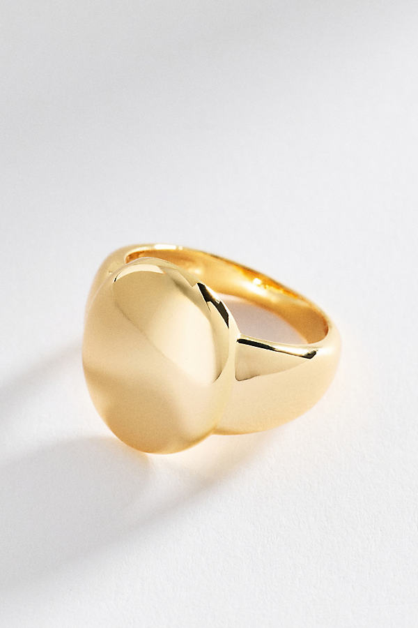 Round Signet Ring