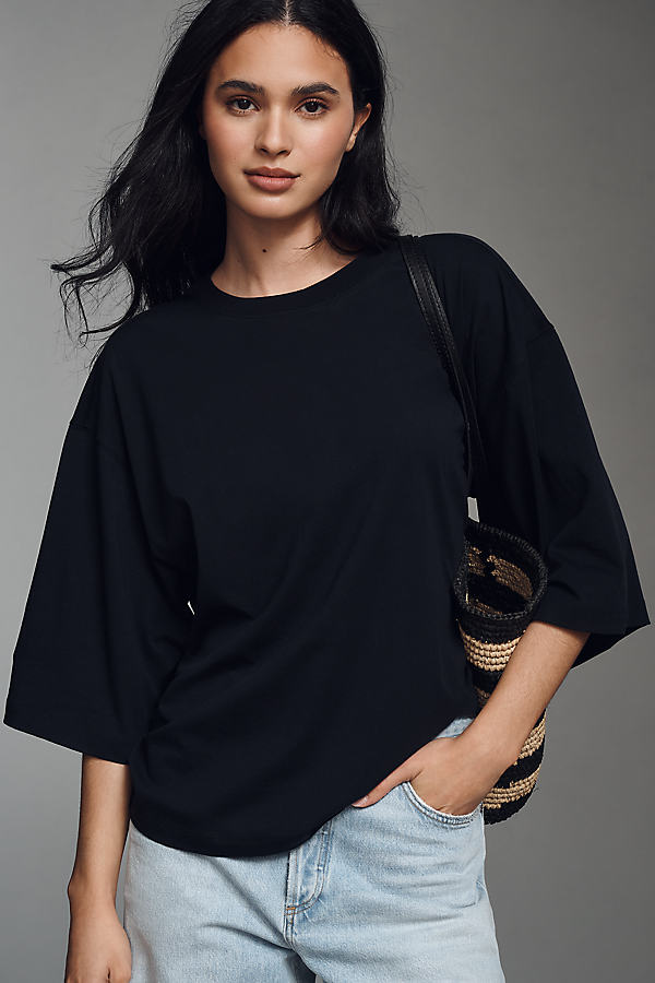 Slouchy Relaxed Knit Top by Maeve