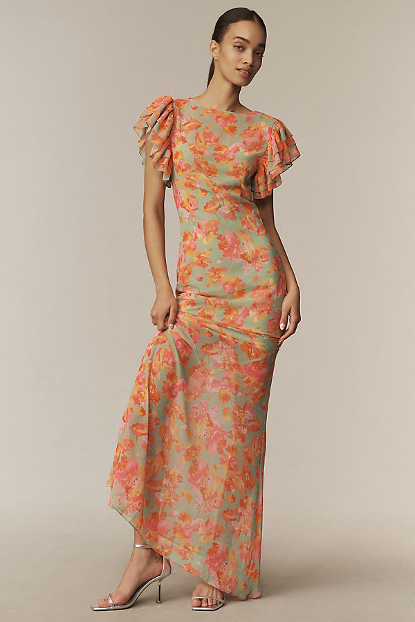 Bougainvillea Maxi Dress
