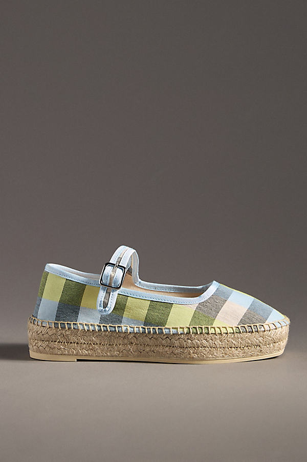 Mary Jane Espadrille Flats
