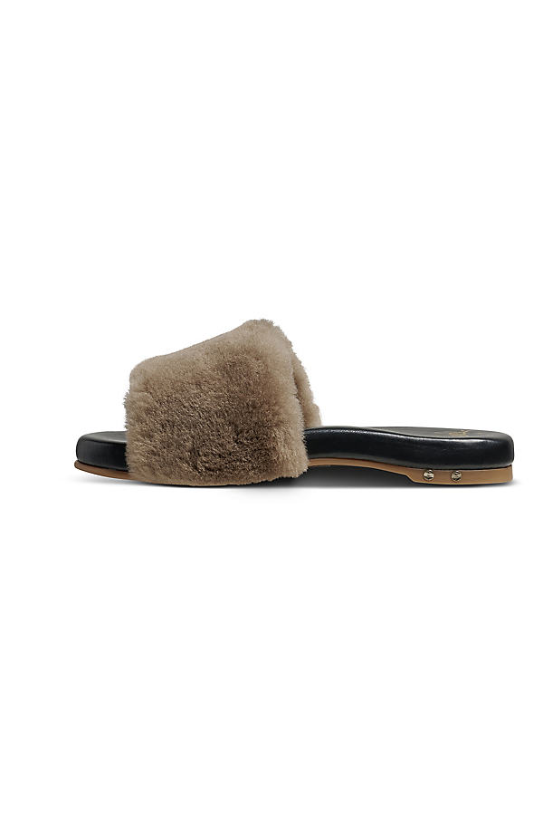 Baza Shearling Sandals