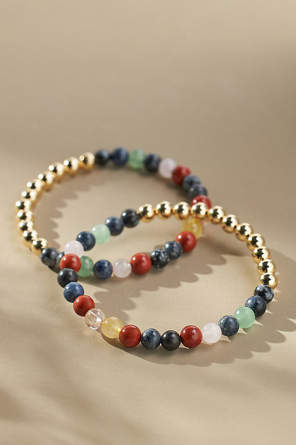 N 32 Emotional Eating Bracelets, Set of 2
