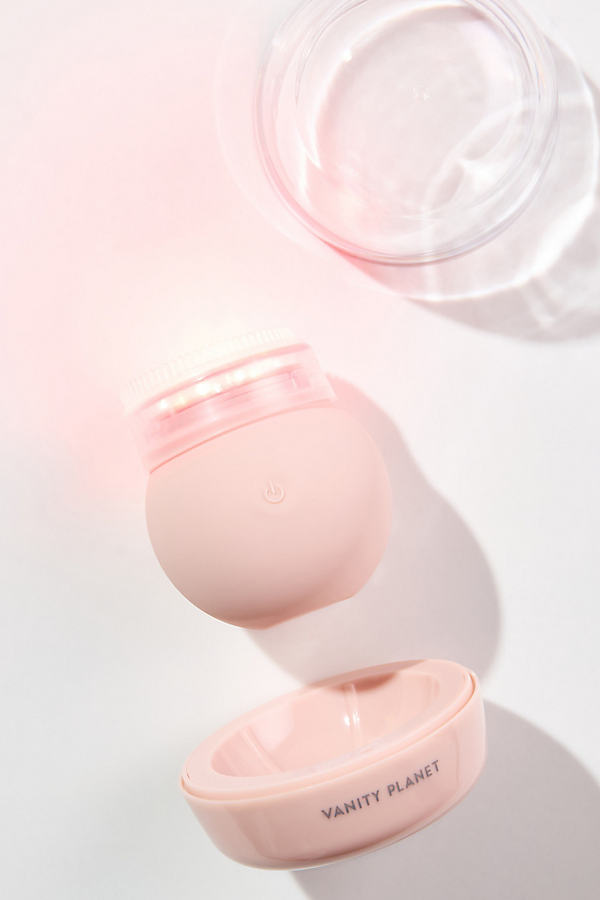 LEDA Red Sonic Facial Brush by Vanity Planet