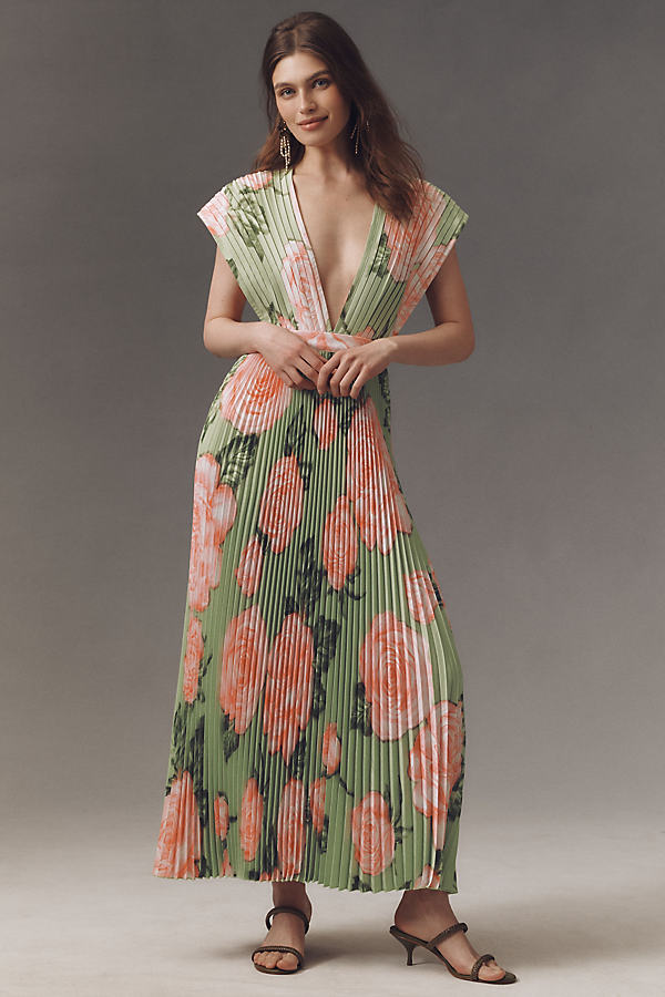 Pleated Gala Gown