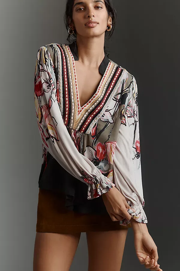 Stephanie Long-Sleeve Top