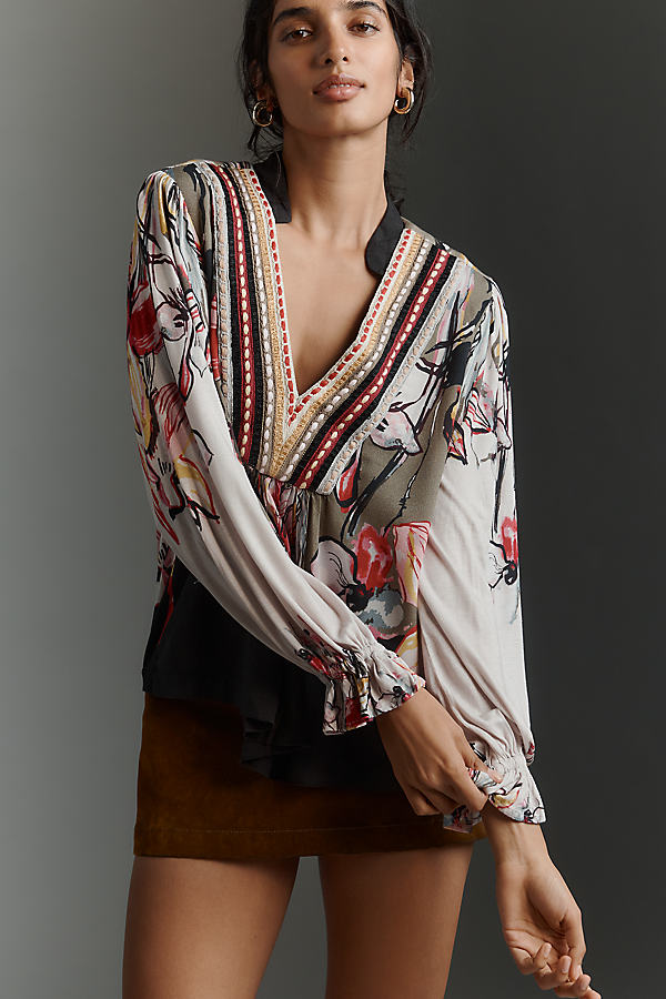 Stephanie Long-Sleeve Top