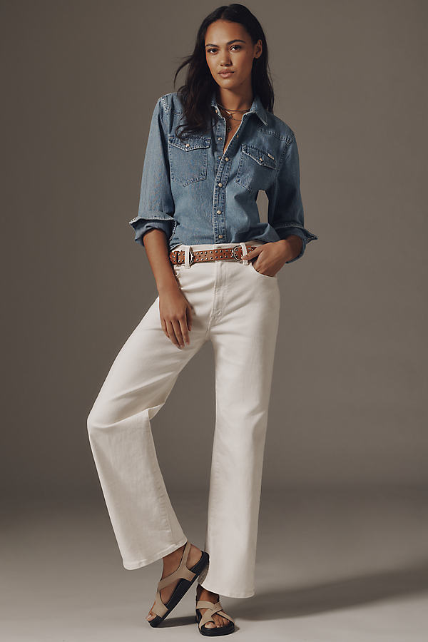 The Rambler High-Rise Zip Ankle Jeans