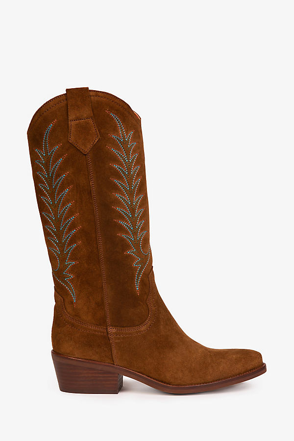 Goldie Embroidered Cowboy Boots