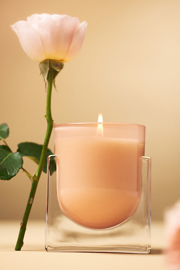 Found Notes Floral Rose & Oud Candle by Found Notes by Anthropologie