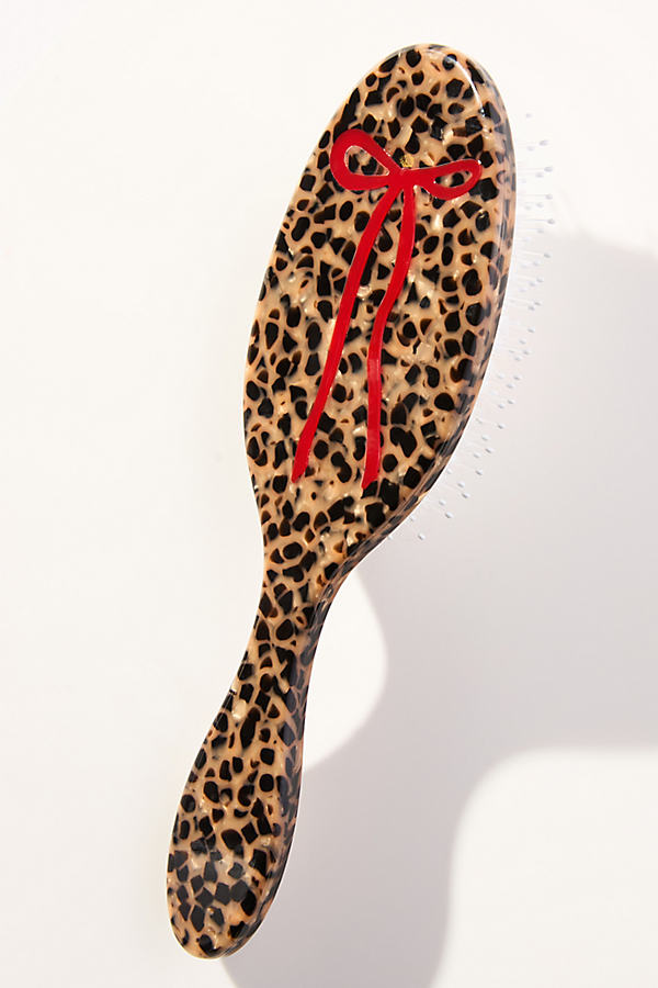 Handpainted Acetate Hair Brush by Solar Eclipse