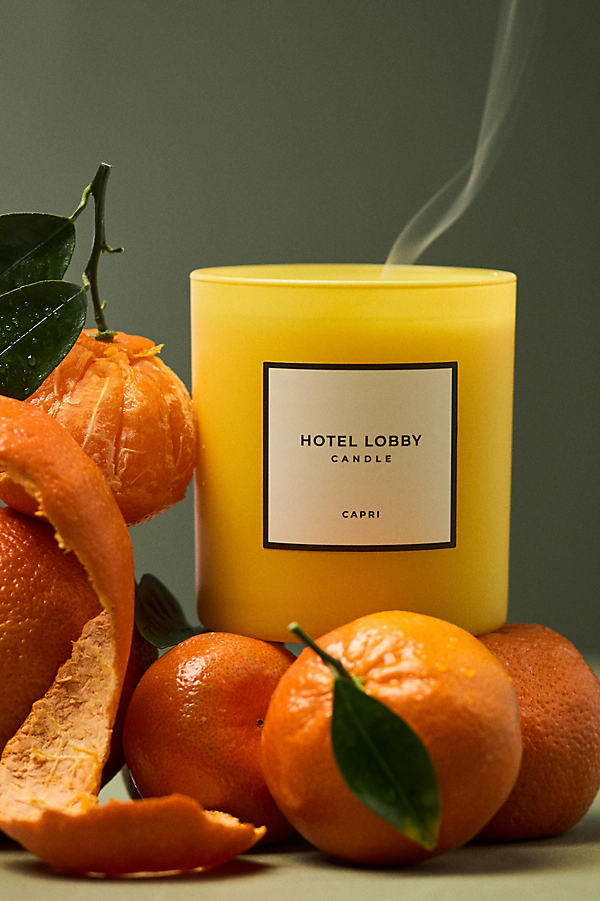 Fruity Capri Boxed Candle by Hotel Lobby