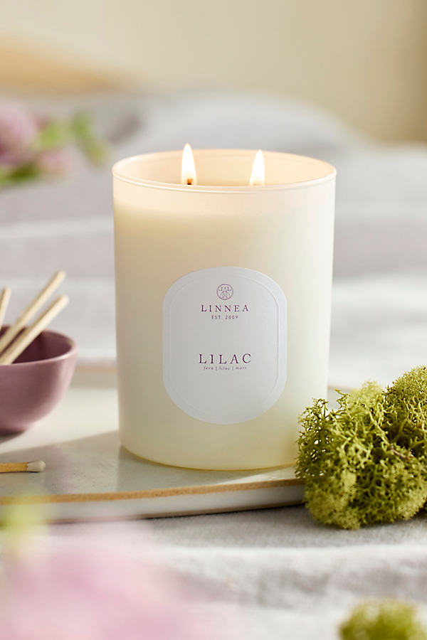 Candle, Lilac by Linnea
